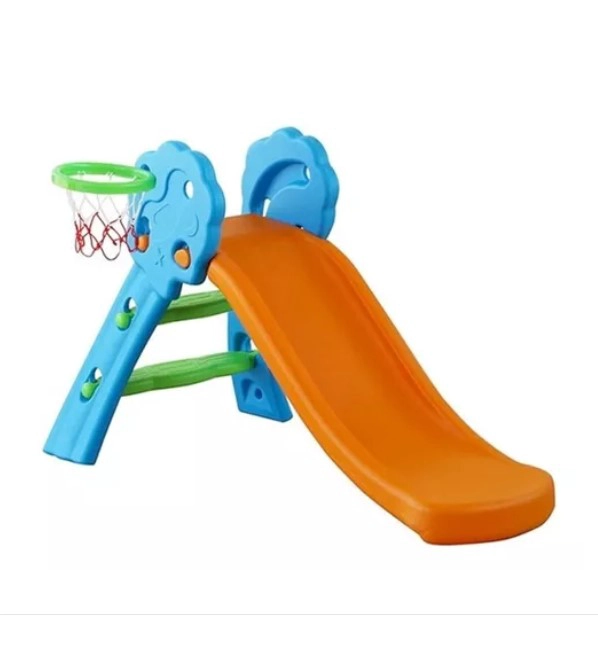 RESBALÍN JUGUETÓN MULTICOLOR PLEGABLE ARO BASKETBALL - 1