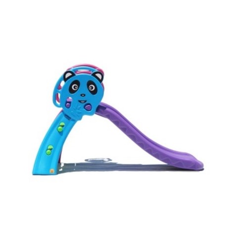 RESBALÍN JUGUETÓN MULTICOLOR PLEGABLE ARO BASKETBALL PANDA - 3