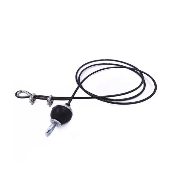 PIOLA JUGUETÓN ACERO INOXIDABLE MÁQUINA MULTIFUNCIONAL FITNESS CABLE POLEA 4M - 1