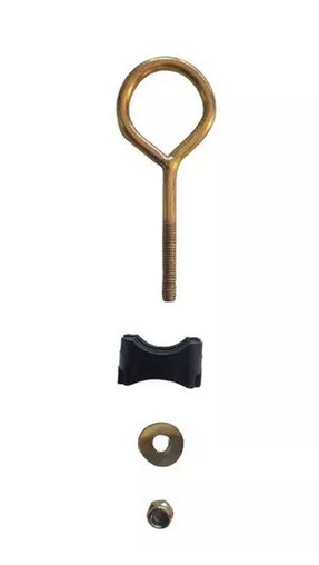 REPUESTO CAMA ELÁSTICA PERNO ABRAZADERA 9 CM - 3