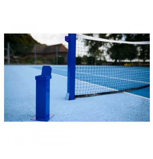 SET PARANTES O POSTES JUGUETÓN HIERRO TENIS EMPOTRABLES REMOVIBLES CON MALACATE - 2