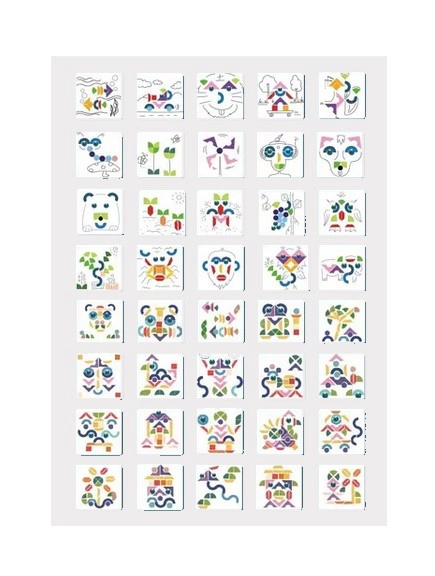 JUEGO DIDÁCTICO JUGUETÓN MULTICOLOR MADERA PUZZLE PIZARRA MAGNÉTICA - 3