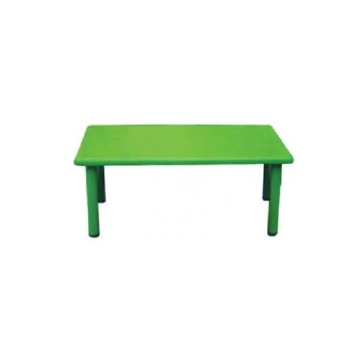 MESA INFANTIL RECTANGULAR VERDE - 1