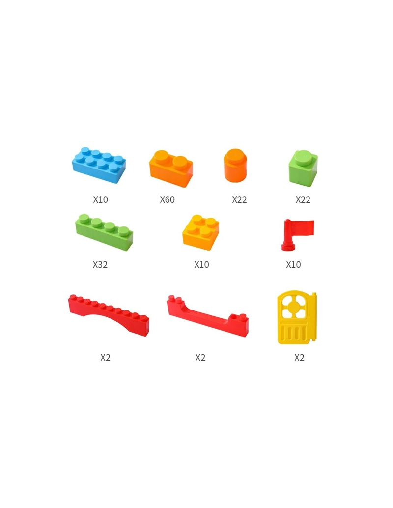 BLOQUES CONSTRUCCION GIGANTES 172 PIEZAS BLOQUES - 2