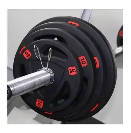 PAR DISCOS JUGUETÓN ACERO INOXIDABLE 15 KG ASAS OLÍMPICO PU - 2