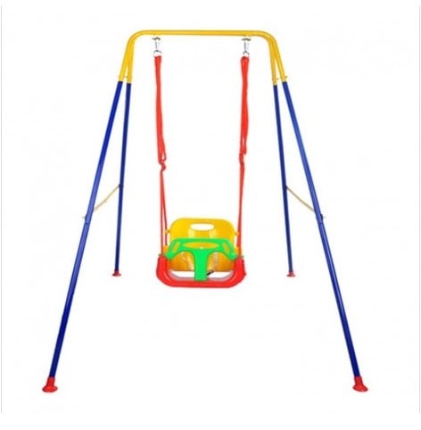 COLUMPIO BEBE NIÑO METAL CUERDA REGULABLE - 1