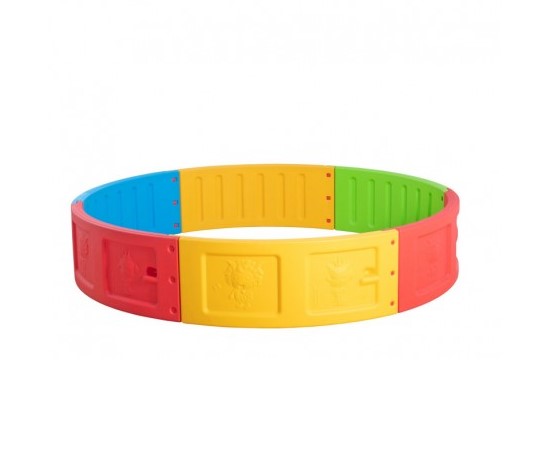 PISCINA JUGUETÓN PELOTAS MODULAR REDONDA MULTICOLOR - 1