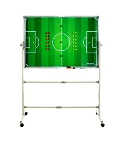 PIZARRA TÁCTICA FÚTBOL JUGUETÓN METAL MAGNÉTICA CON ATRIL MÓVIL - 1