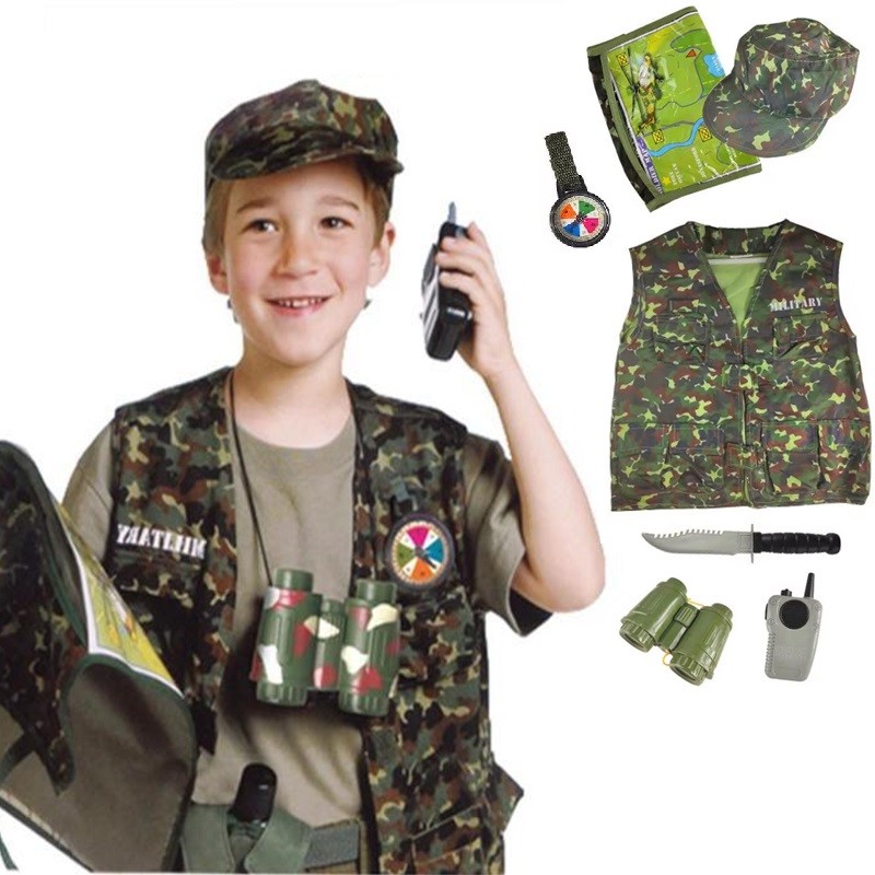 DISFRAZ Y ACCESORIOS ESTRATEGA MILITAR - 1