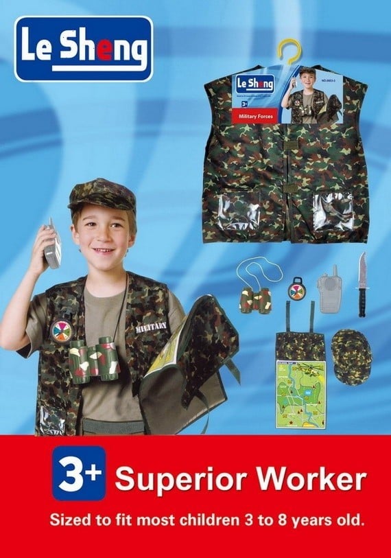 DISFRAZ Y ACCESORIOS ESTRATEGA MILITAR - 3