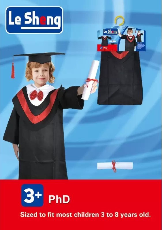 DISFRAZ Y ACCESORIOS JUGUETÓN GRADUACIÓN DOCTORADO - 3