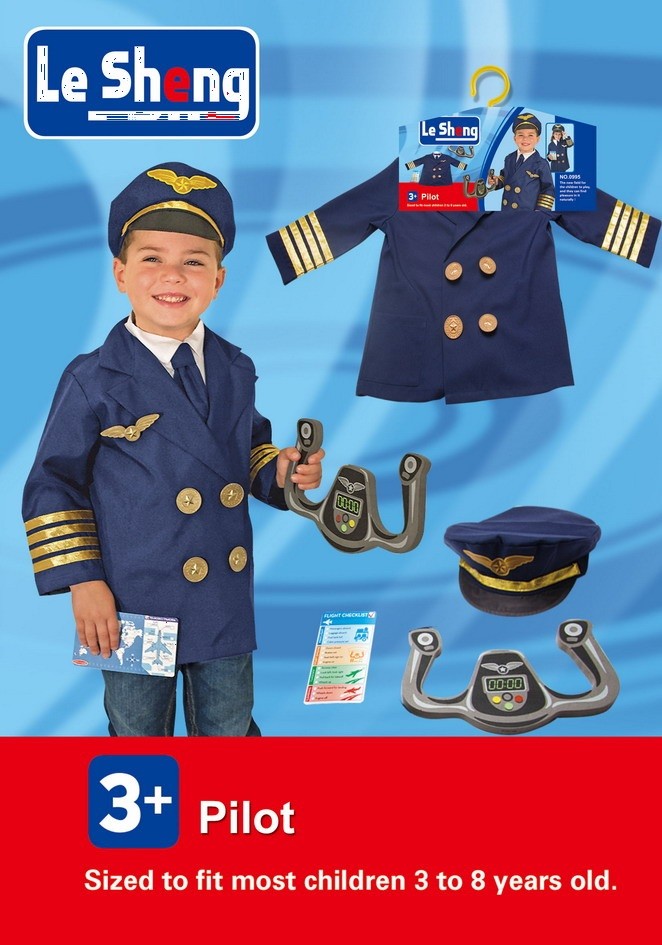 DISFRAZ Y ACCESORIOS JUGUETÓN PILOTO AVIÓN COMERCIAL - 3