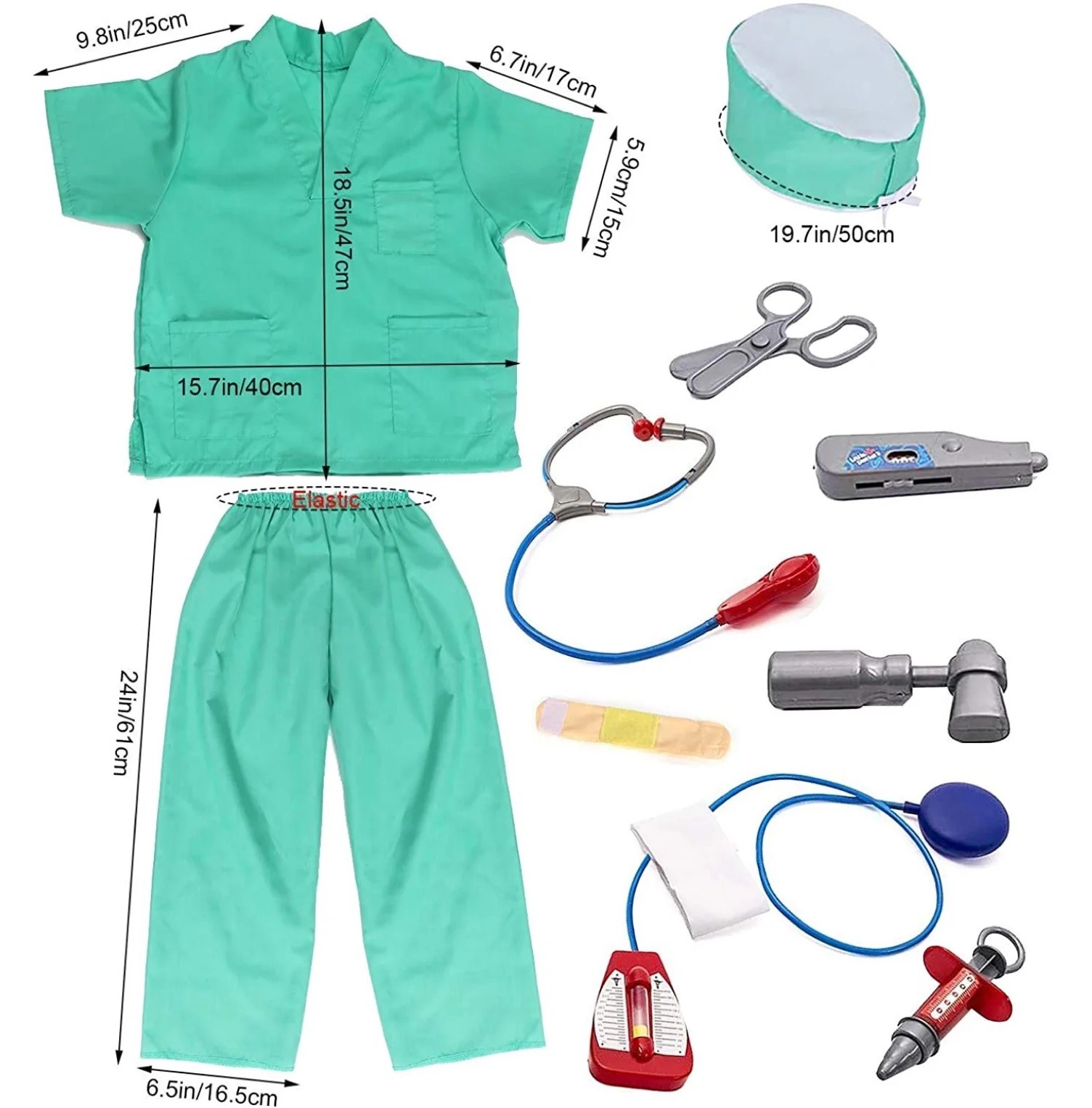 DISFRAZ Y ACCESORIOS JUGUETÓN MÉDICO CIRUJANO - 3