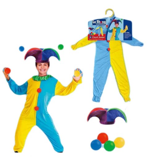 DISFRAZ Y ACCESORIOS JUGUETÓN PAYASO BUFÓN - 1
