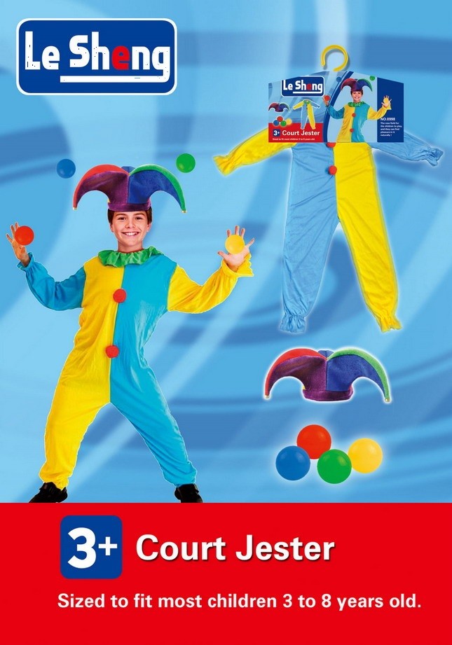 DISFRAZ Y ACCESORIOS JUGUETÓN PAYASO BUFÓN - 3