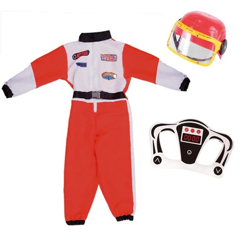 DISFRAZ Y ACCESORIOS JUGUETÓN PILOTO AUTO CARRERA - 3