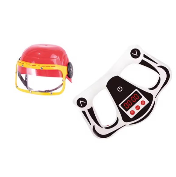 DISFRAZ Y ACCESORIOS JUGUETÓN PILOTO AUTO CARRERA - 5
