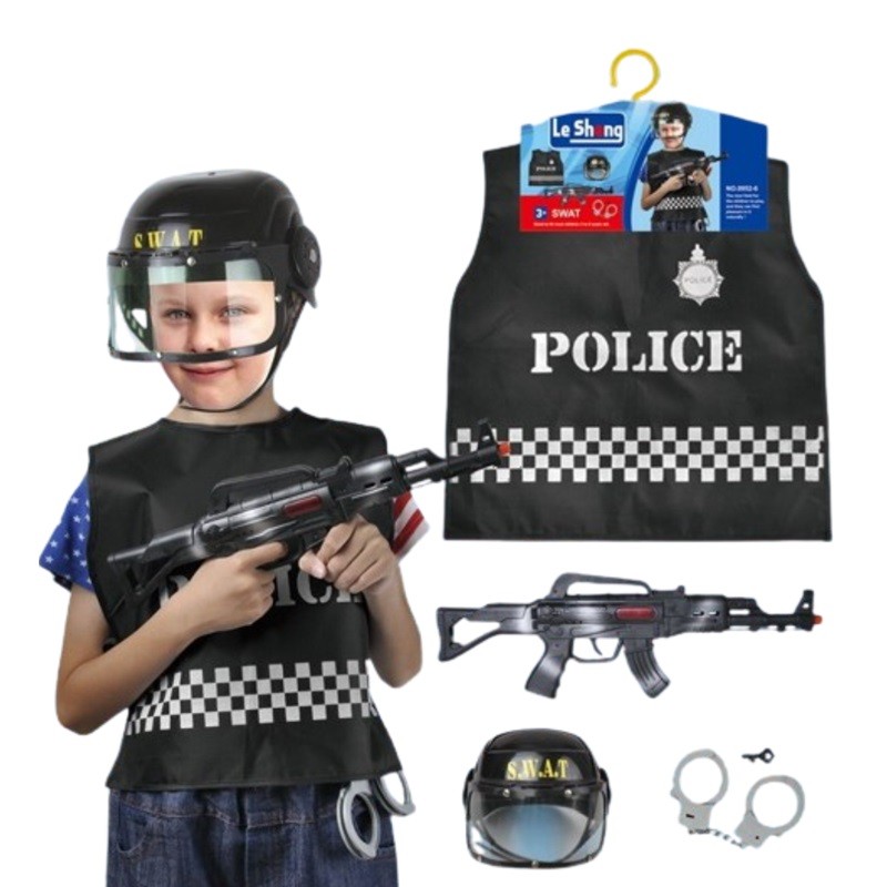 DISFRAZ Y ACCESORIOS JUGUETÓN POLICÍA SWAT - 4