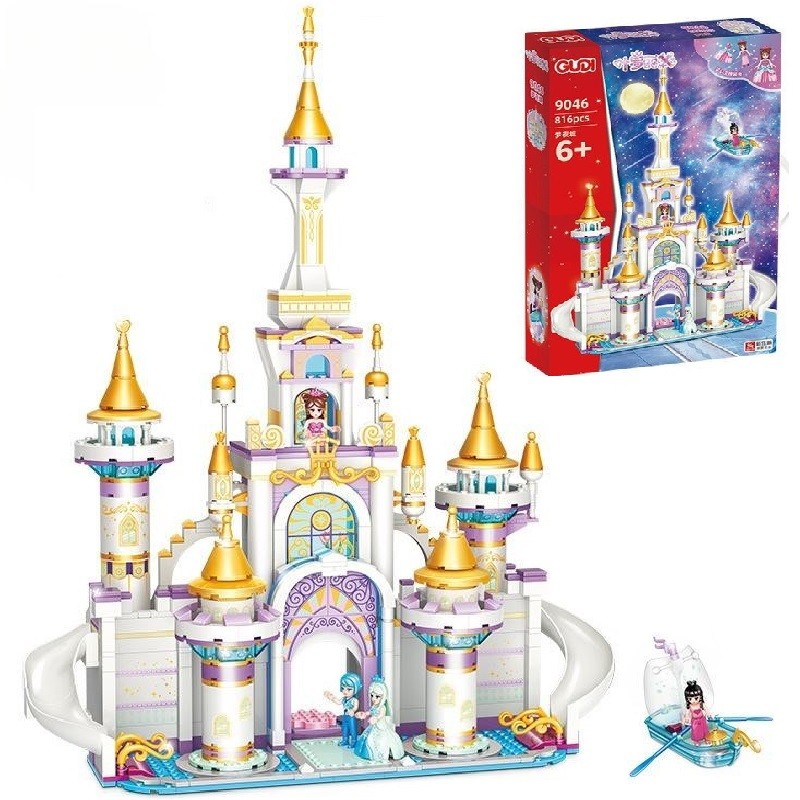 CASTILLO PRINCESA JUGUETÓN MULTICOLOR BOTE FRIENDS BLOQUES CONSTRUCCIÓN - 1