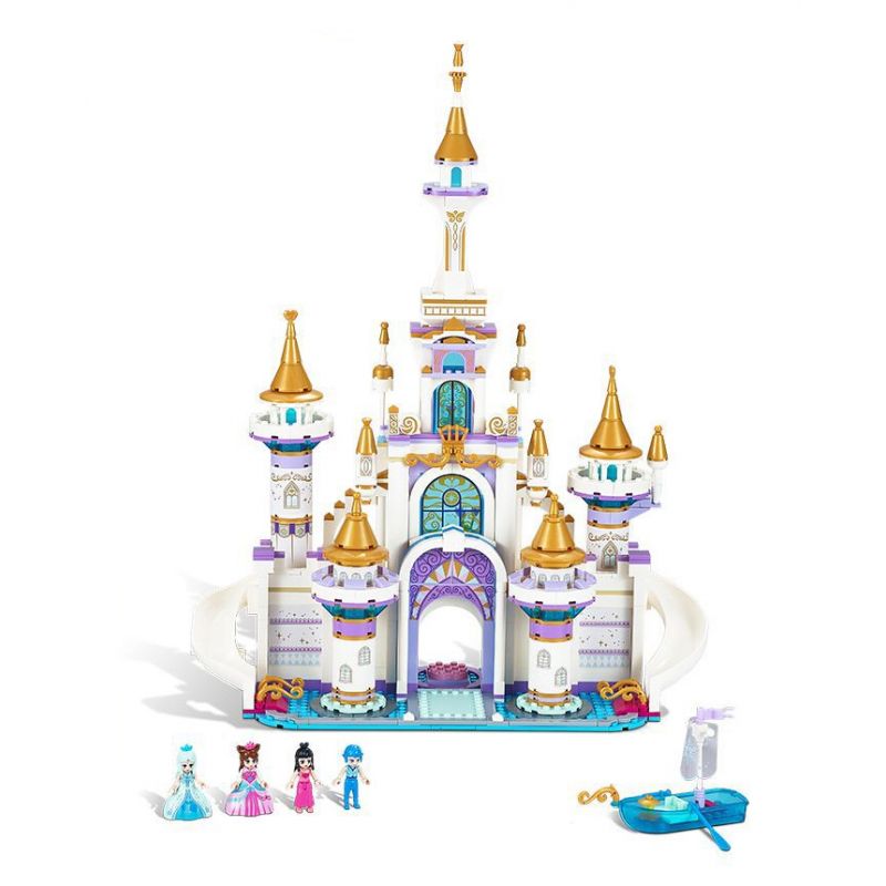 CASTILLO PRINCESA JUGUETÓN MULTICOLOR BOTE FRIENDS BLOQUES CONSTRUCCIÓN - 2