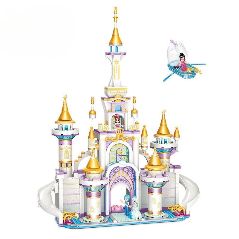 CASTILLO PRINCESA JUGUETÓN MULTICOLOR BOTE FRIENDS BLOQUES CONSTRUCCIÓN - 6