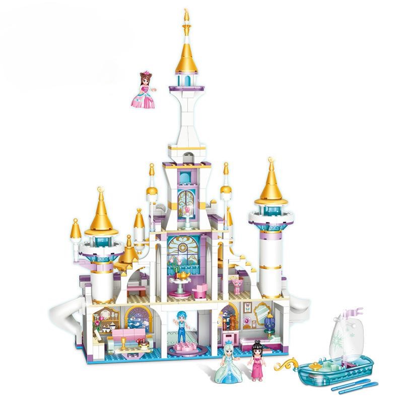 CASTILLO PRINCESA JUGUETÓN MULTICOLOR BOTE FRIENDS BLOQUES CONSTRUCCIÓN - 7