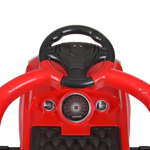 CORREPASILLOS JUGUETÓN BMW CLÁSICO EMPUJE MANUAL LUCES Y SONIDOS ROJO - 4