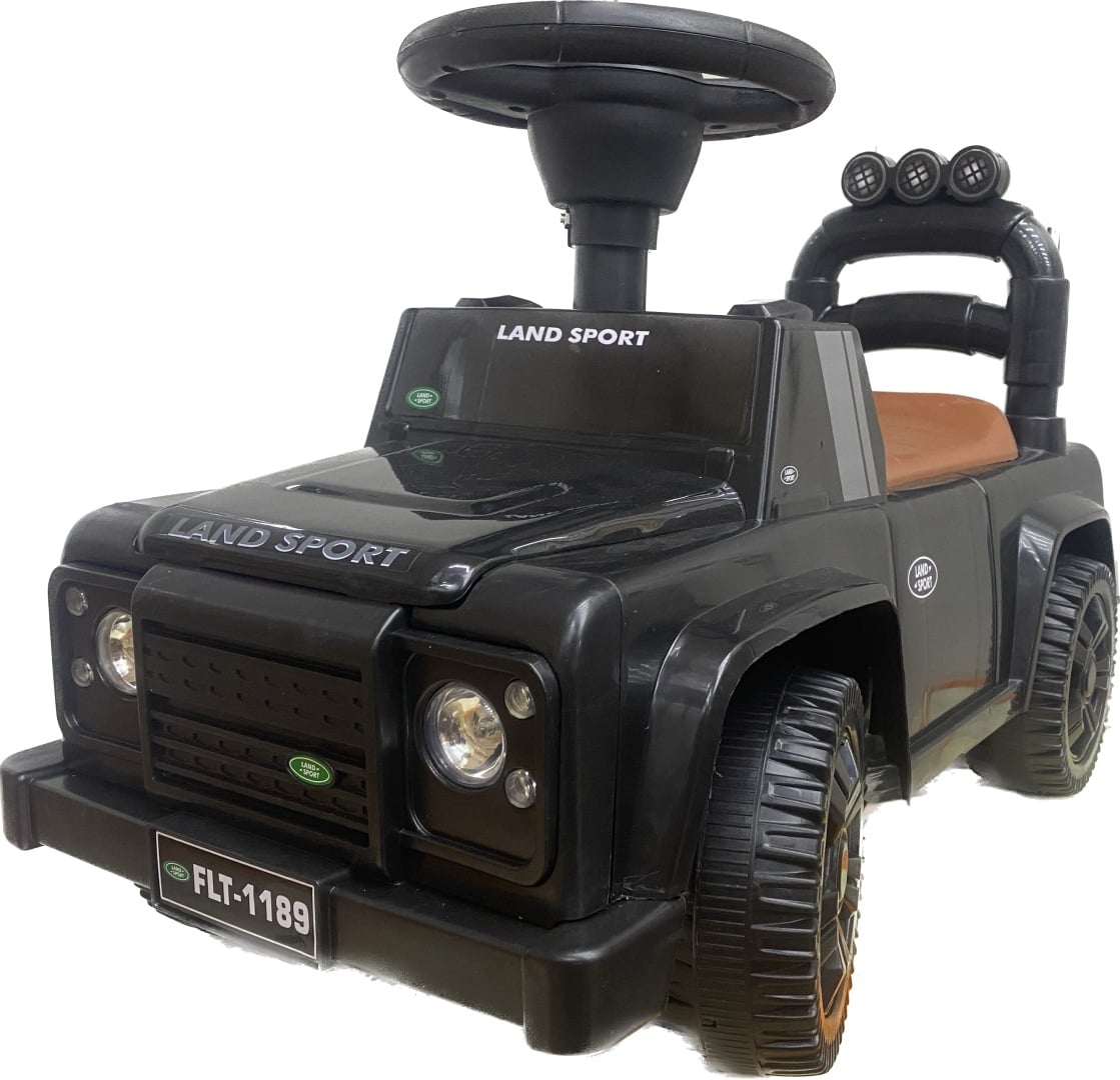 CORREPASILLOS JUGUETÓN LAND ROVER LUCES Y SONIDOS NEGRO - 1