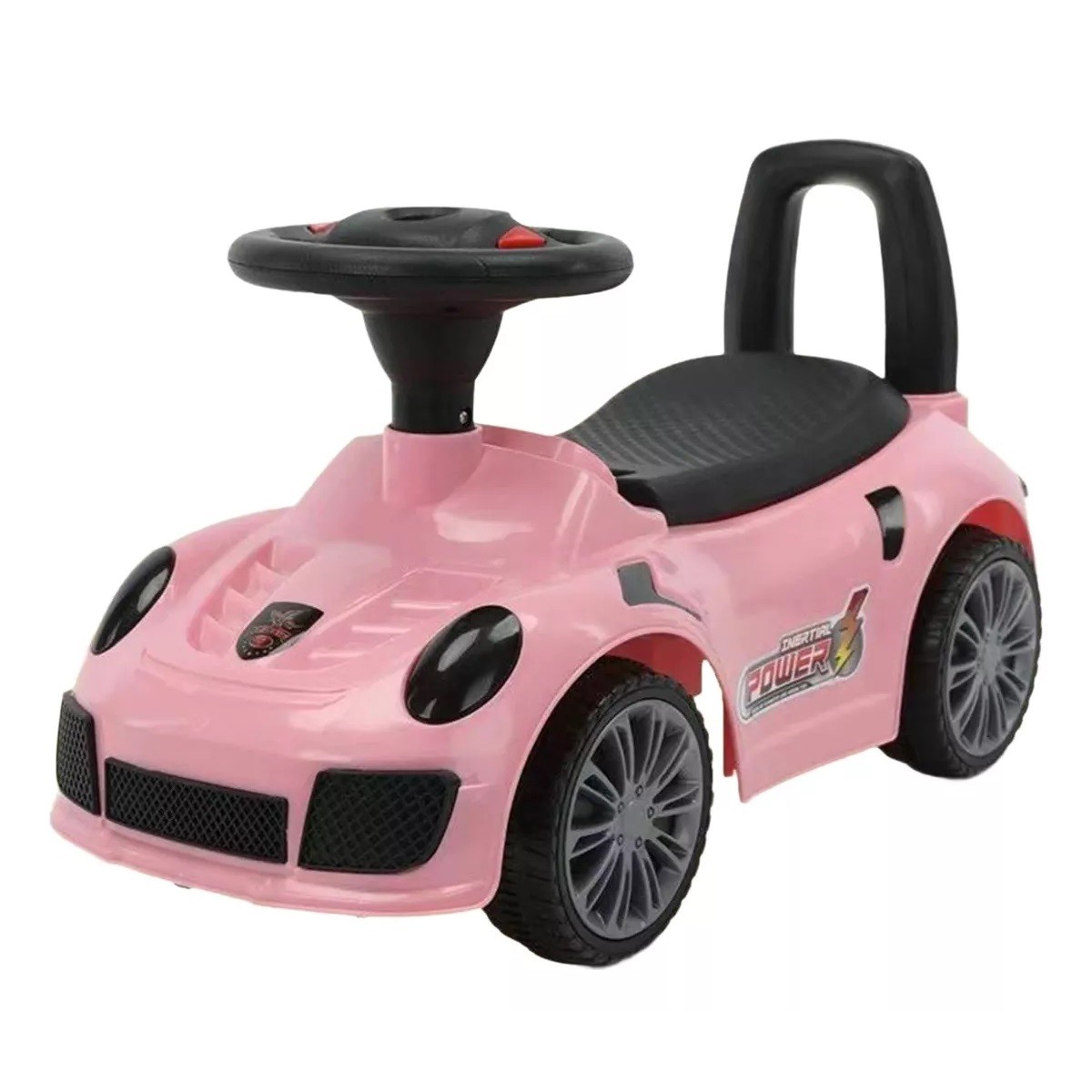 CORREPASILLOS JUGUETÓN AUTO PORSHE COMPACTO ROSADO - 1