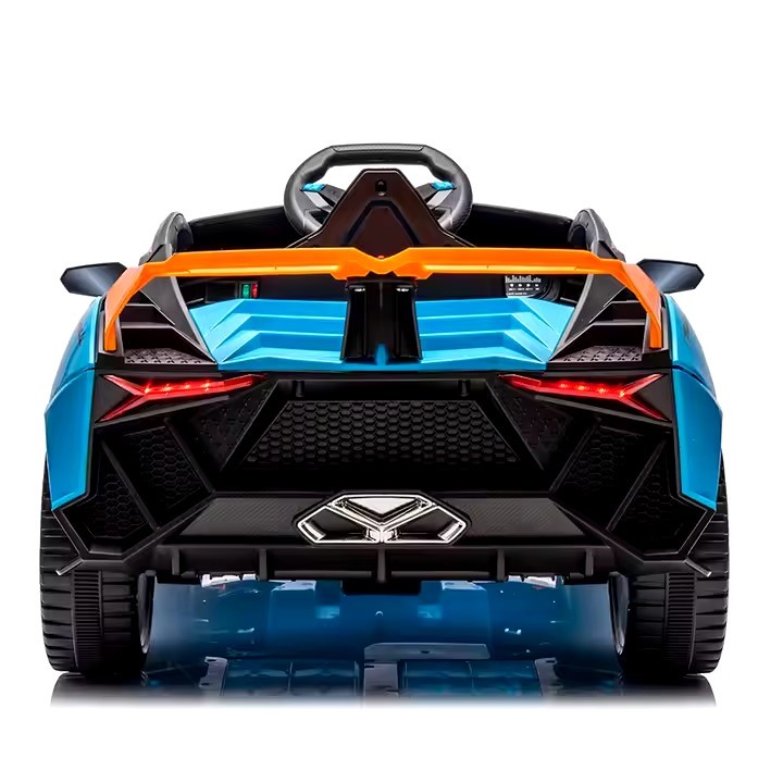 AUTO BATERIA JUGUETÓN MASERATI DEPORTIVO AZUL INFANTIL CONTROL REMOTO - 4