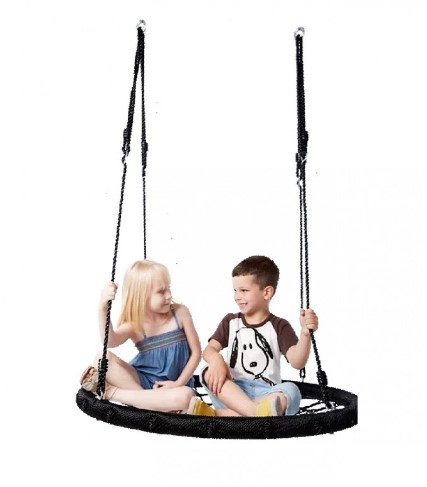 COLUMPIO JUGUETÓN NEGRO VESTIBULAR CIRCULAR 100 CM AUTISMO TEA - 2