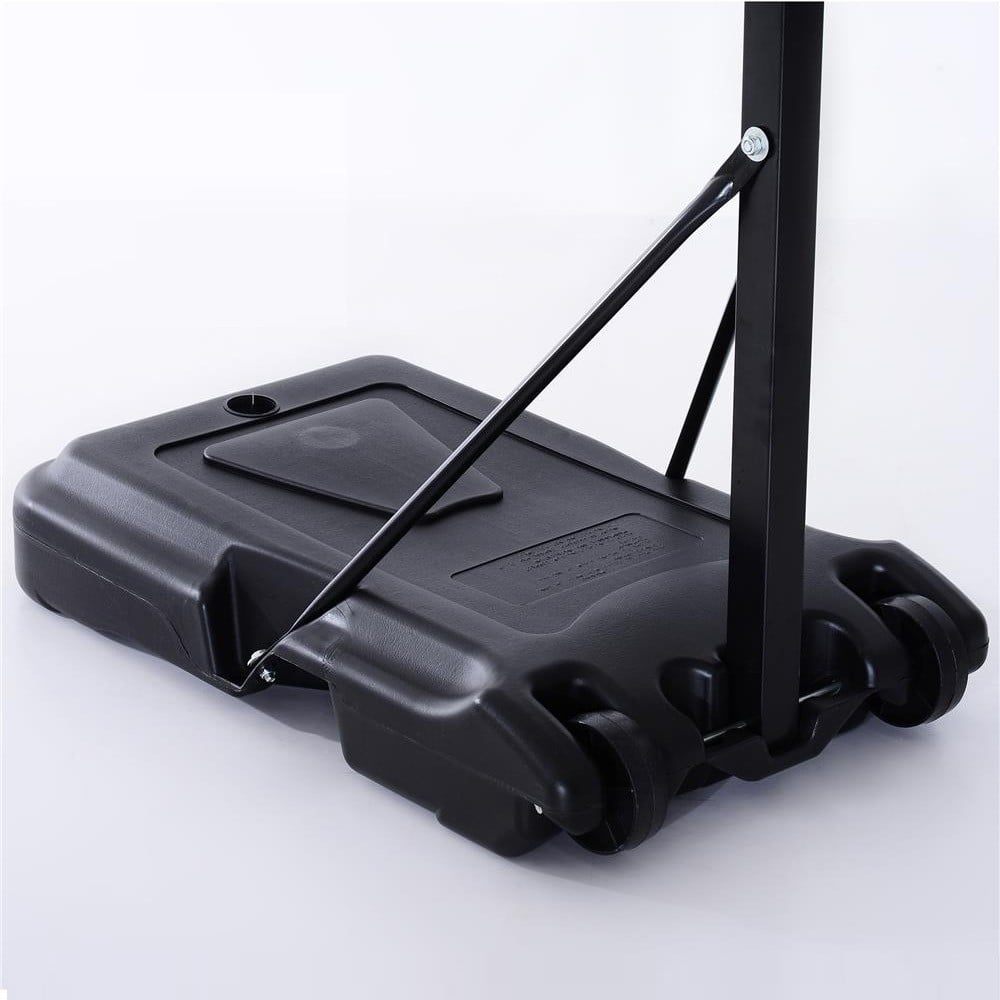 ARO BASKETBALL PEDESTAL ALTURA AJUSTABLE 45 CM NEGRO - 3