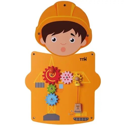JUEGO PARED MADERA DISEÑO CONSTRUCTOR - 1