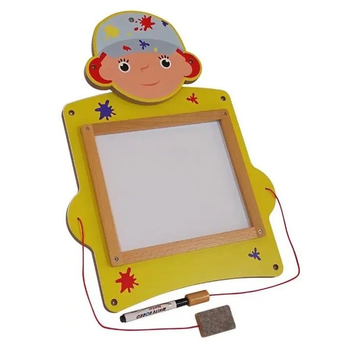 JUEGO PARED MADERA DISEÑO PINTORA - 2