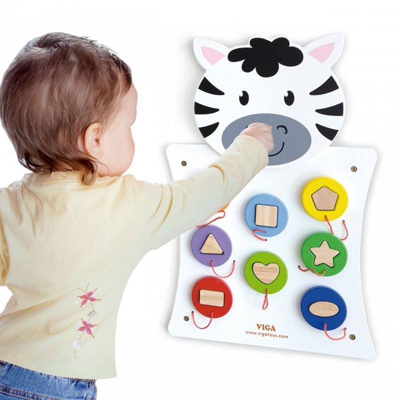 JUEGO PARED MADERA DISEÑO CEBRA - 2