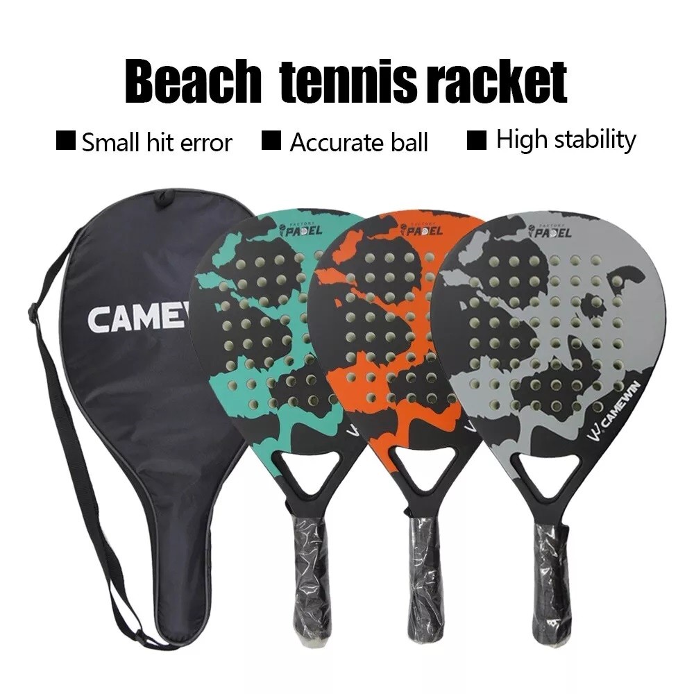 RAQUETA PALA PALETA PADEL FIBRA CARBONO 4003 ADVANCED VERDE - 2