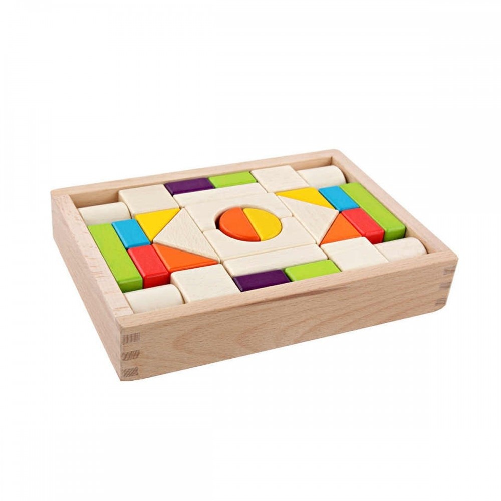 SET BLOQUES MADERA 30 PIEZAS - 3