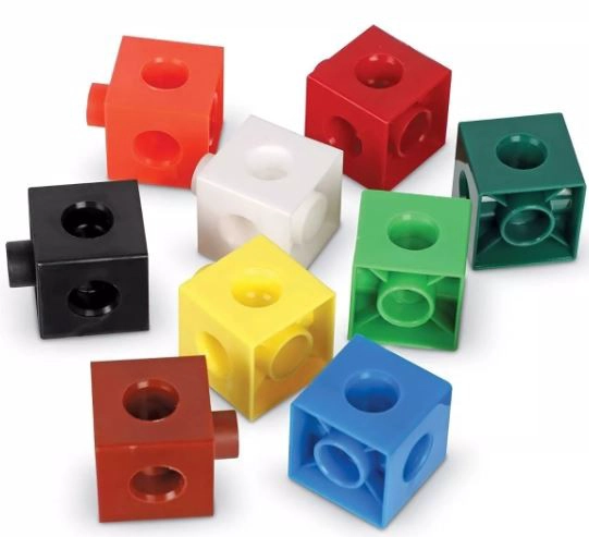 JUEGO DIDÁCTICO CUBOS CONECTABLES - 3