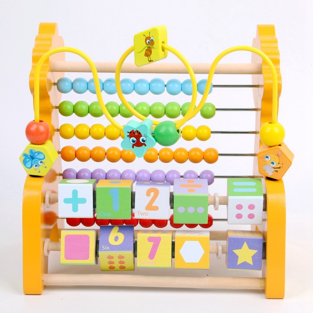 JUEGO DIDÁCTICO MADERA ÁBACO PRONOSUPINADOR BLOQUES ZK-131 - 3