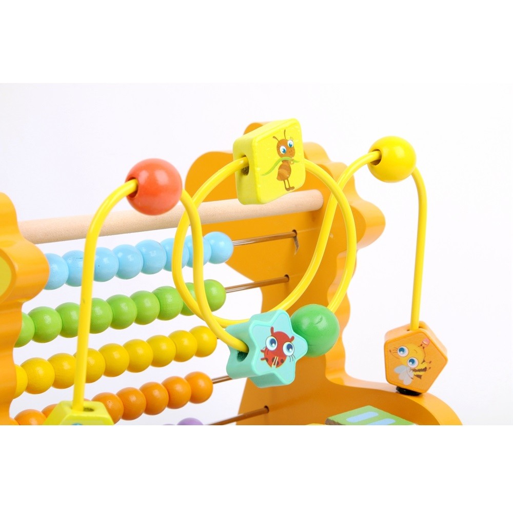 JUEGO DIDÁCTICO MADERA ÁBACO PRONOSUPINADOR BLOQUES ZK-131 - 4