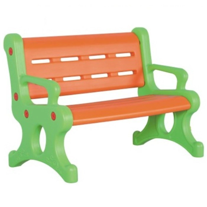 ESCAÑO INFANTIL PLASTICO VERDE NARANJO - 2