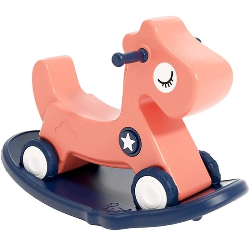 CORREPASILLOS BEBE  2 EN 1 CABALLITO ROSADO - 1