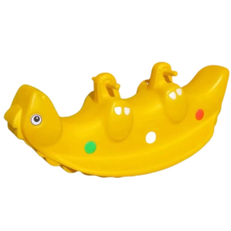 BALANCIN DOBLE DINO COLORES AMARILLO - 1