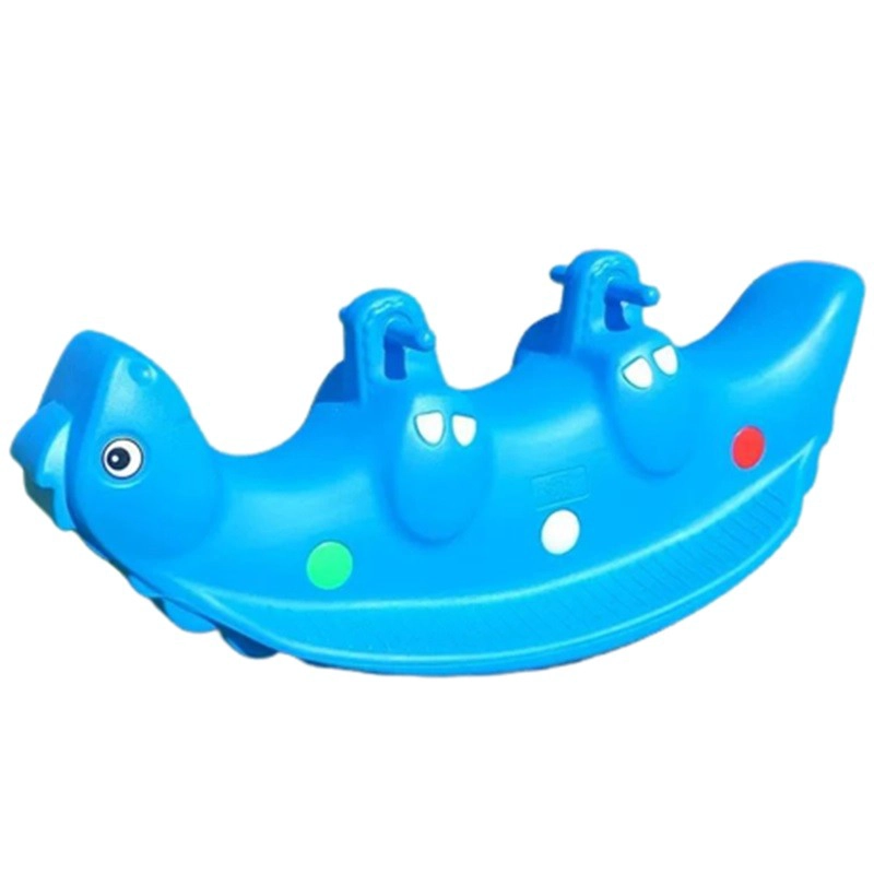 BALANCIN DOBLE DINO COLORES AZUL - 1