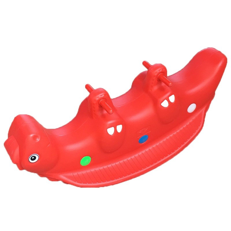 BALANCIN DOBLE DINO COLORES ROJO - 1