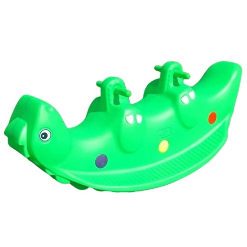 BALANCIN DOBLE DINO COLORES VERDE - 1