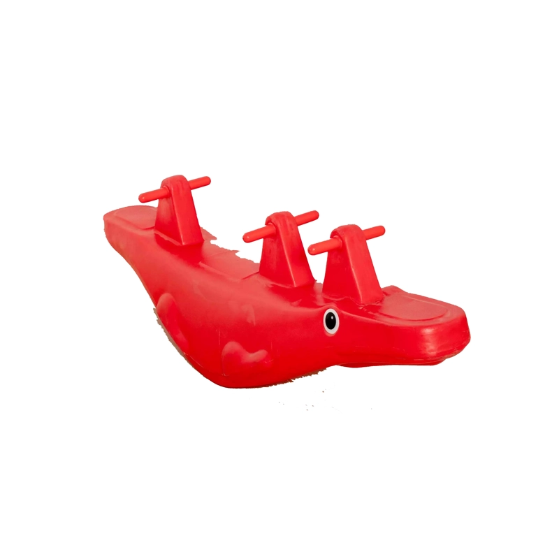 BALANCIN TRIPLE COCODRILO COLORES ROJO - 1