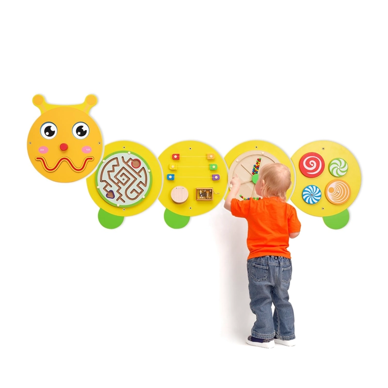 JUEGO PARED MADERA DISEÑO CUNCUNA 130 CM - 1