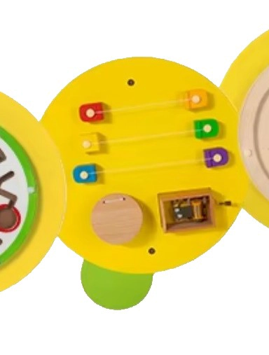 JUEGO PARED MADERA DISEÑO CUNCUNA 130 CM - 5