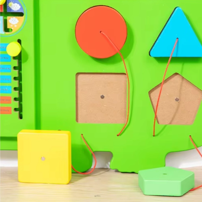 JUEGO PARED MADERA DISEÑO TIRANOSAURIO REX - 7